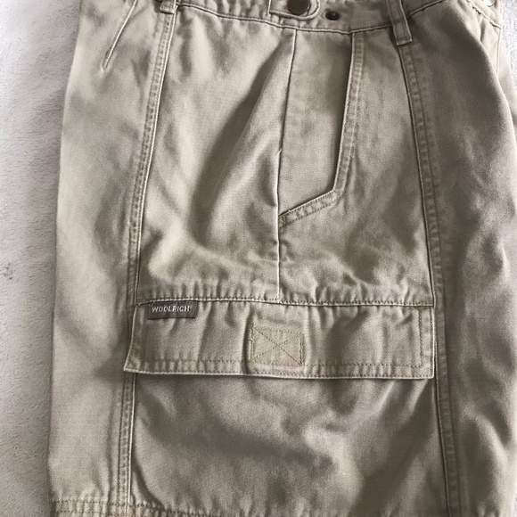 Woolrich Khaki Cargo Shorts - Picture 3 of 4